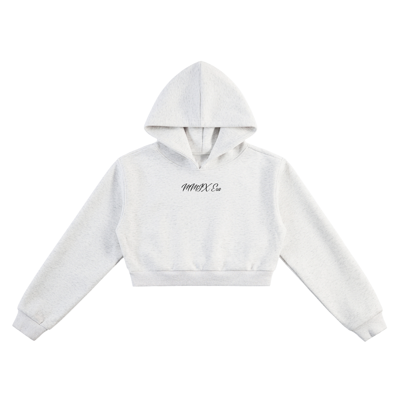 Sweat à Capuche Cropped Faith Moves First