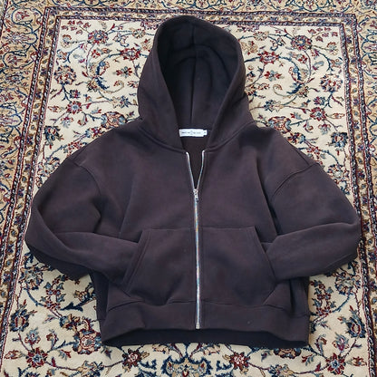Studio zip-up hoodie