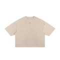 T-shirt Boxy Effiloché Studio