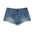 Short En Jean Brut Style Vintage Le Terrain