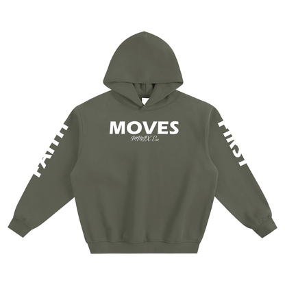 Sweat à capuche boxy Faith Moves First