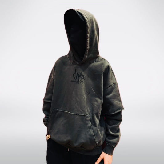 Hoodie à bords bruts SnøWorld