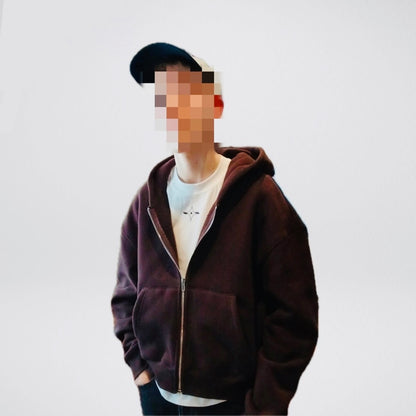 Studio zip-up hoodie