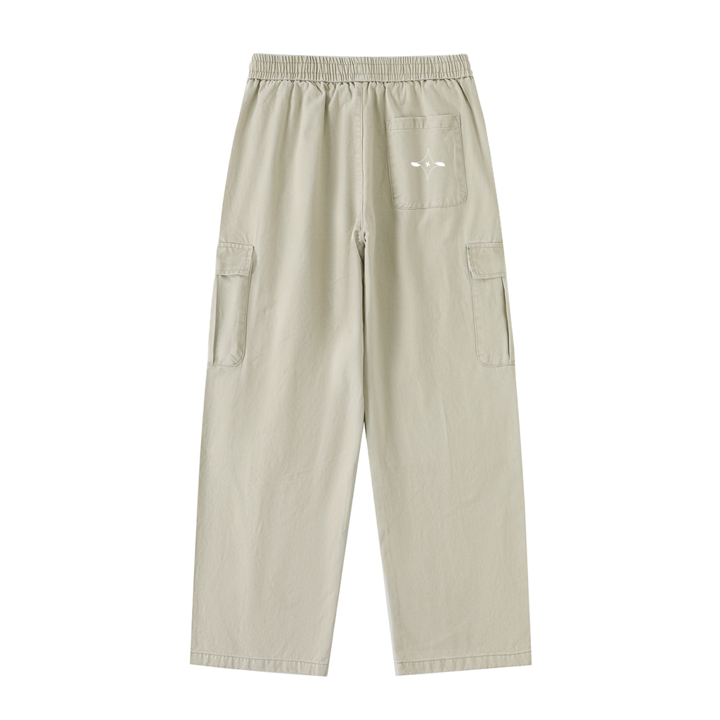Pantalon Cargo à Jambe Droite Faith Moves First